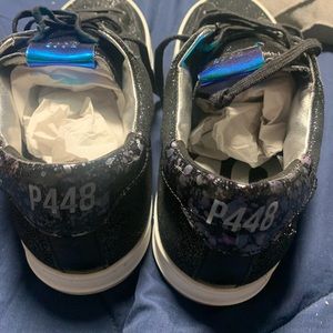 Black glitter P448 shoes brand new without tags or box -